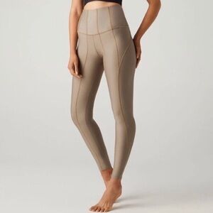 Ghost Flower Earth Nourish High Waist Leggings Sand XS